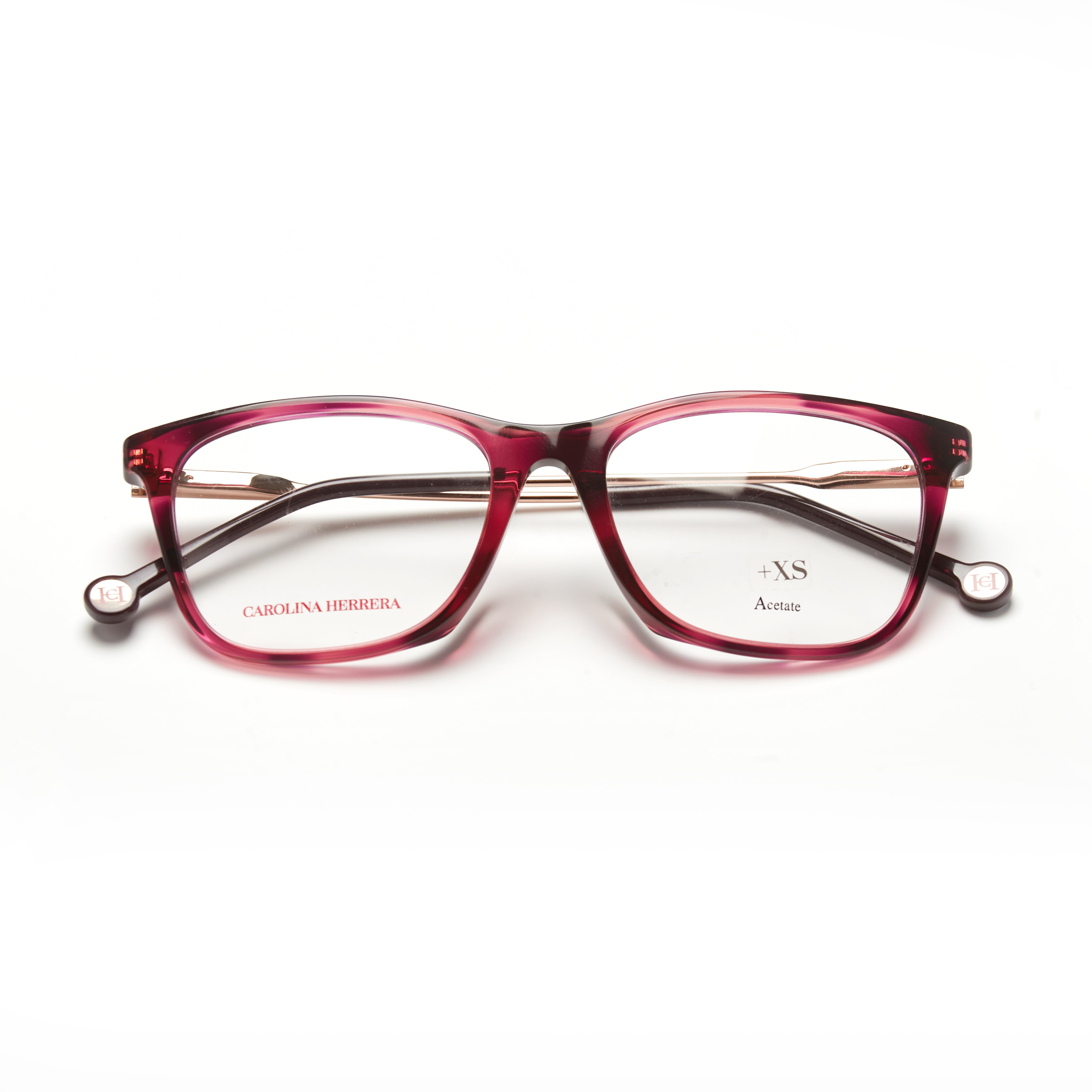 Carolina Herrera 0118/G – Rouge Transparent Acétate (Femme)